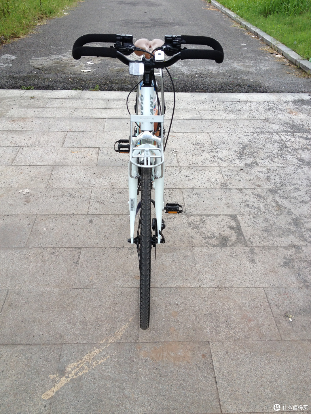 提车我的大玩具giant捷安特trooper330024速铝合金公路碟刹蝴蝶把旅行
