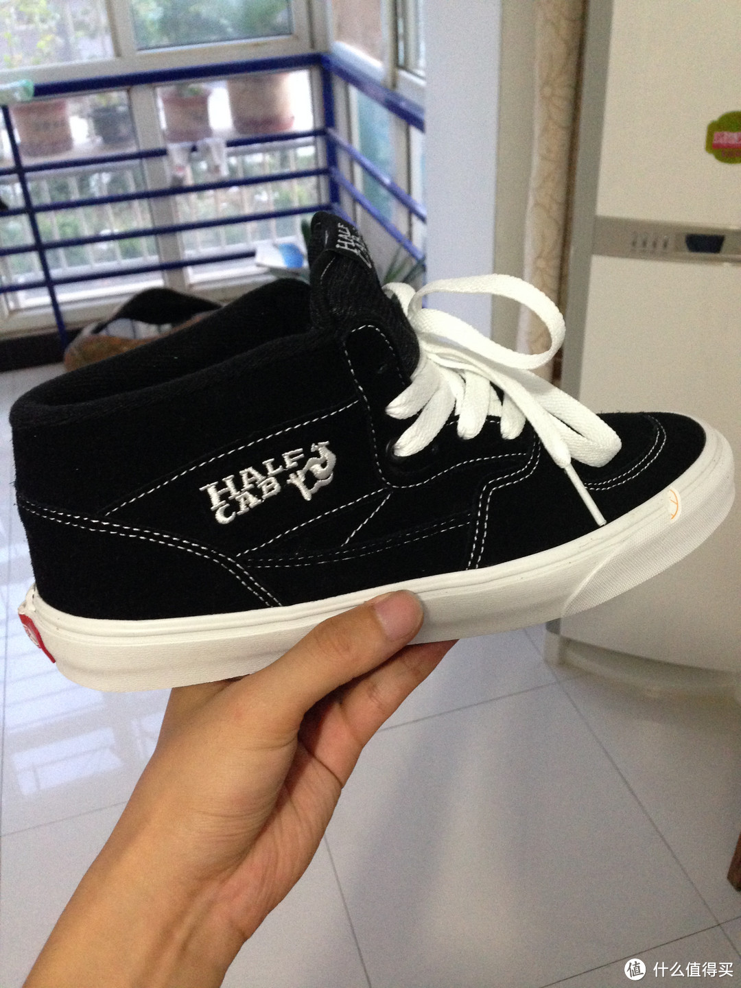 VANS 万斯 Half Cab 经典基础款 中性硫化鞋 VN-0DZ3BLK