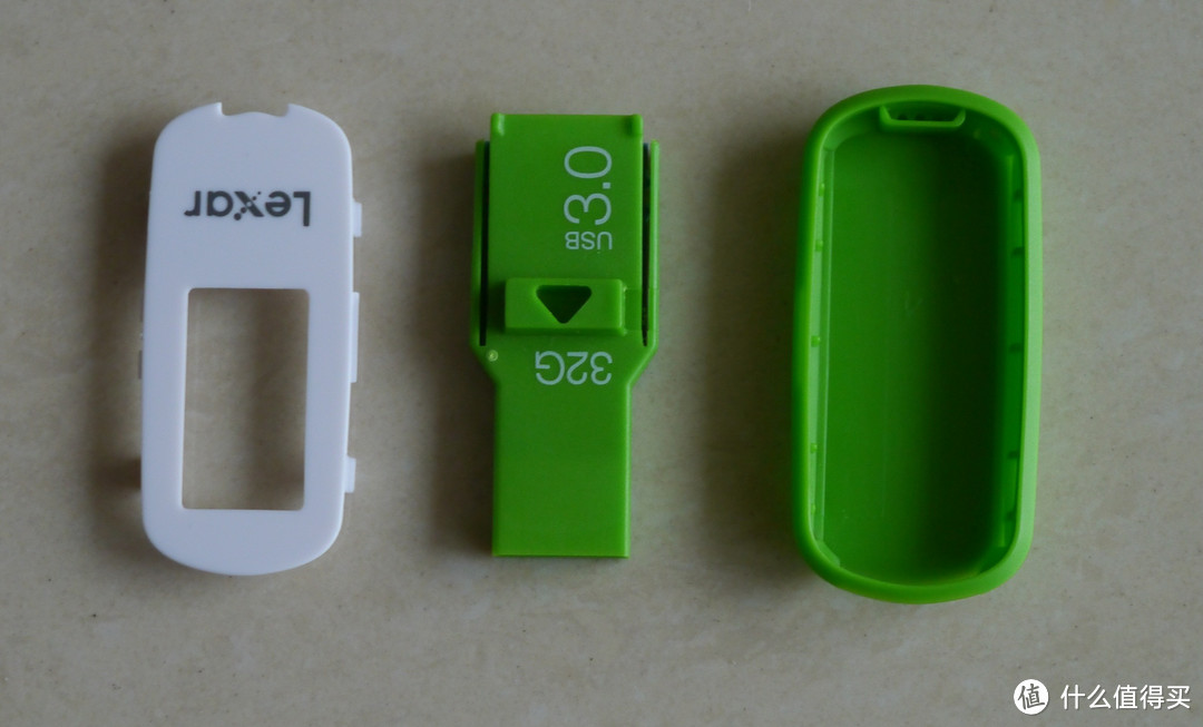 国内绿色版本 Lexar 雷克沙  JumpDrive S23 32G USB3.0 U盘