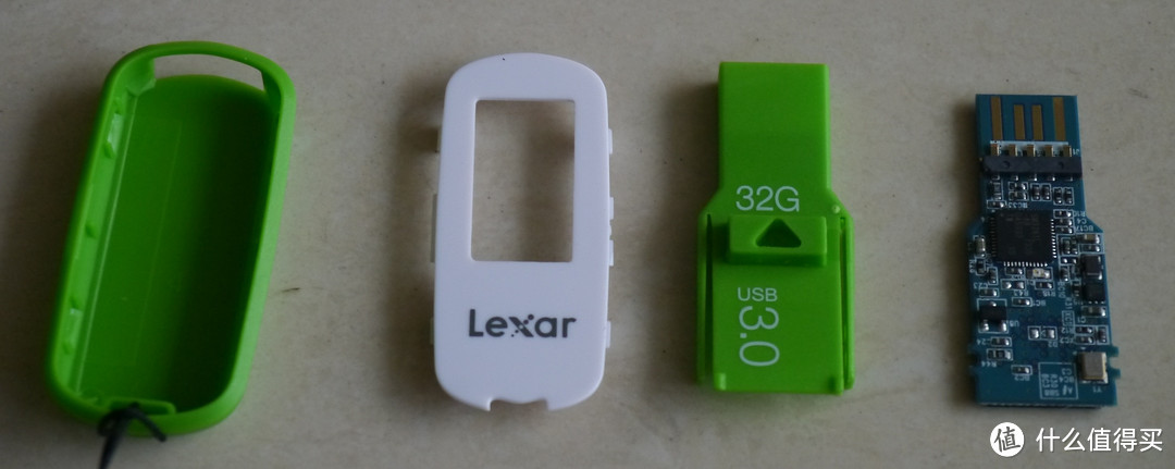 国内绿色版本 Lexar 雷克沙  JumpDrive S23 32G USB3.0 U盘