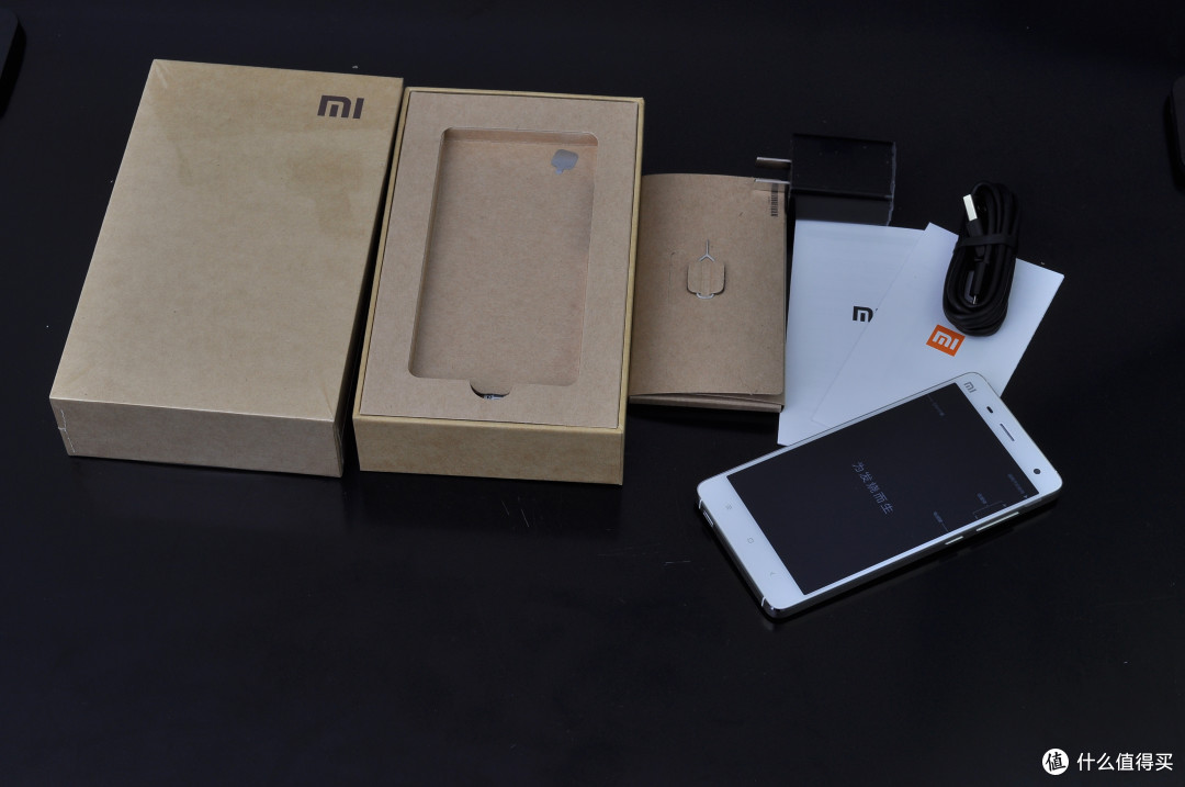 小米4 联通3g版 白色16g 到货开箱随记_安卓手机_什么值得买