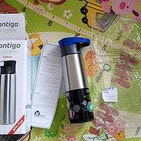 contigo 康迪克 800ml 不锈钢单层杯外观展示(全家福|杯体|杯口|杯盖|做工)