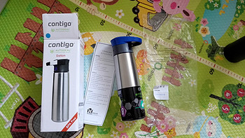 contigo 康迪克 800ml 不锈钢单层杯 沙光蓝