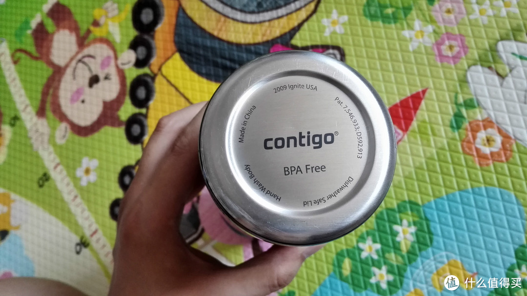 contigo 康迪克 800ml 不锈钢单层杯 沙光蓝