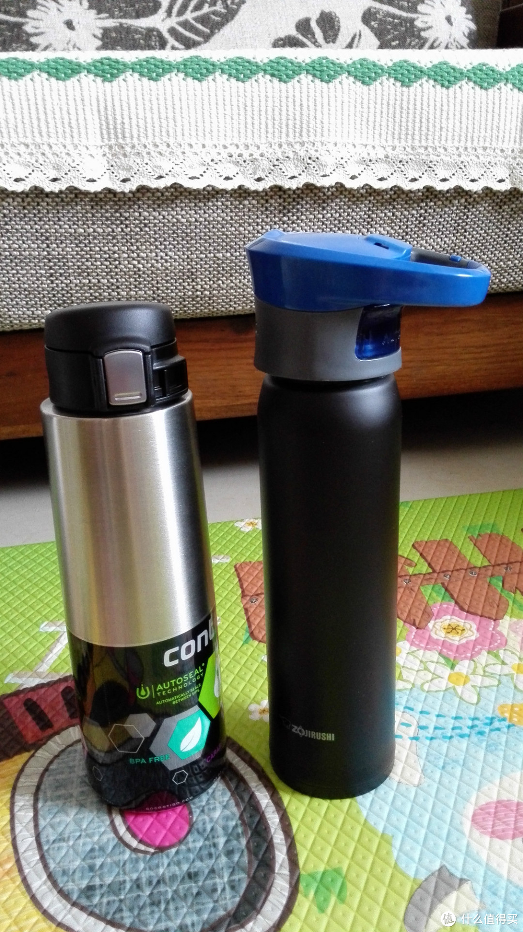 contigo 康迪克 800ml 不锈钢单层杯 沙光蓝