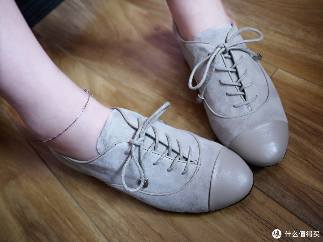 遛弯之余薅羊毛：RockPort 乐步 Trulisa Laceup Ballet 女士芭蕾鞋