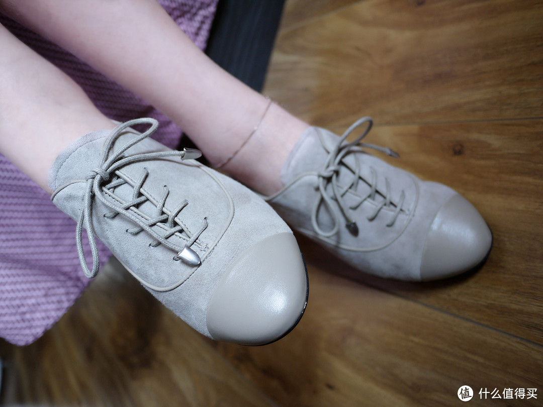 遛弯之余薅羊毛：RockPort 乐步 Trulisa Laceup Ballet 女士芭蕾鞋
