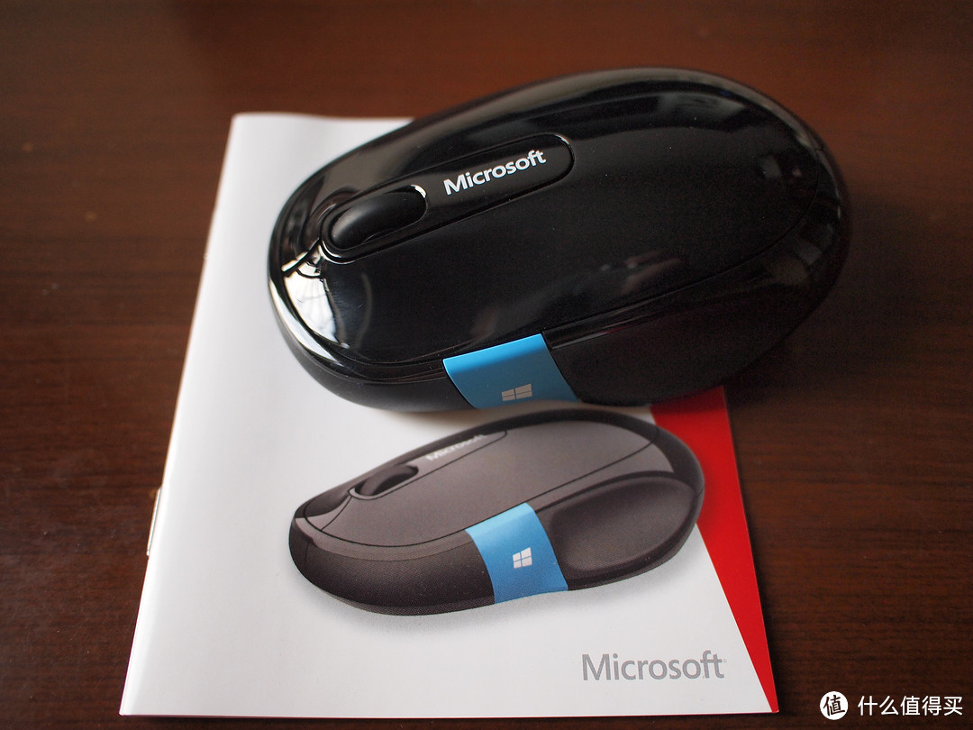 这货是震动的！Microsoft 微软 sculpt 舒适滑控鼠标