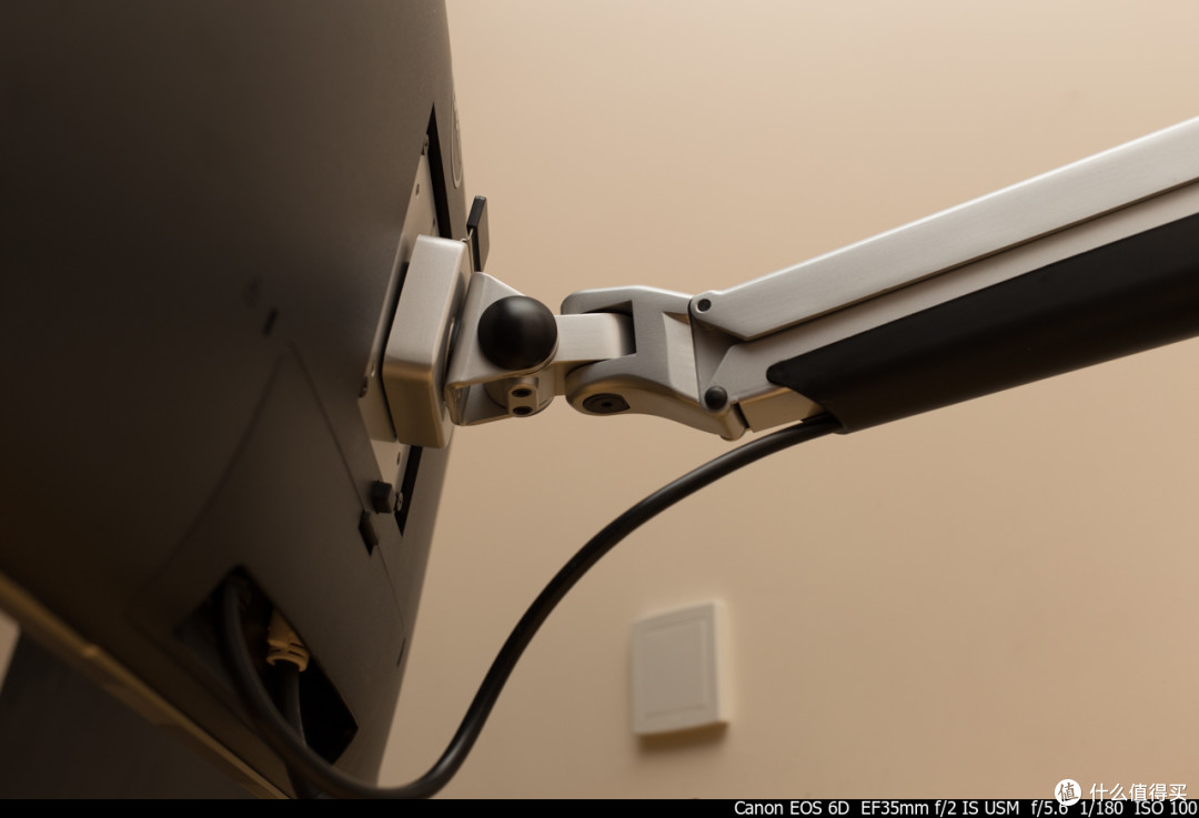 显示支撑系统升级:Ergotron 爱格升 LX 45-241-026 液晶显示器万向支架