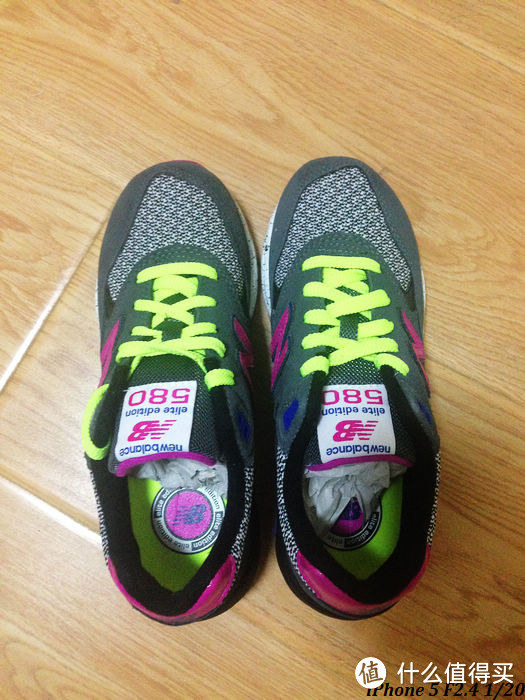 老婆的第二双N家鞋：New Balance 新百伦 WRT580 女款跑步鞋