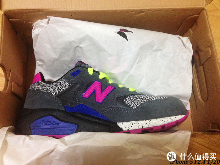 老婆的第二双N家鞋：New Balance 新百伦 WRT580 女款跑步鞋