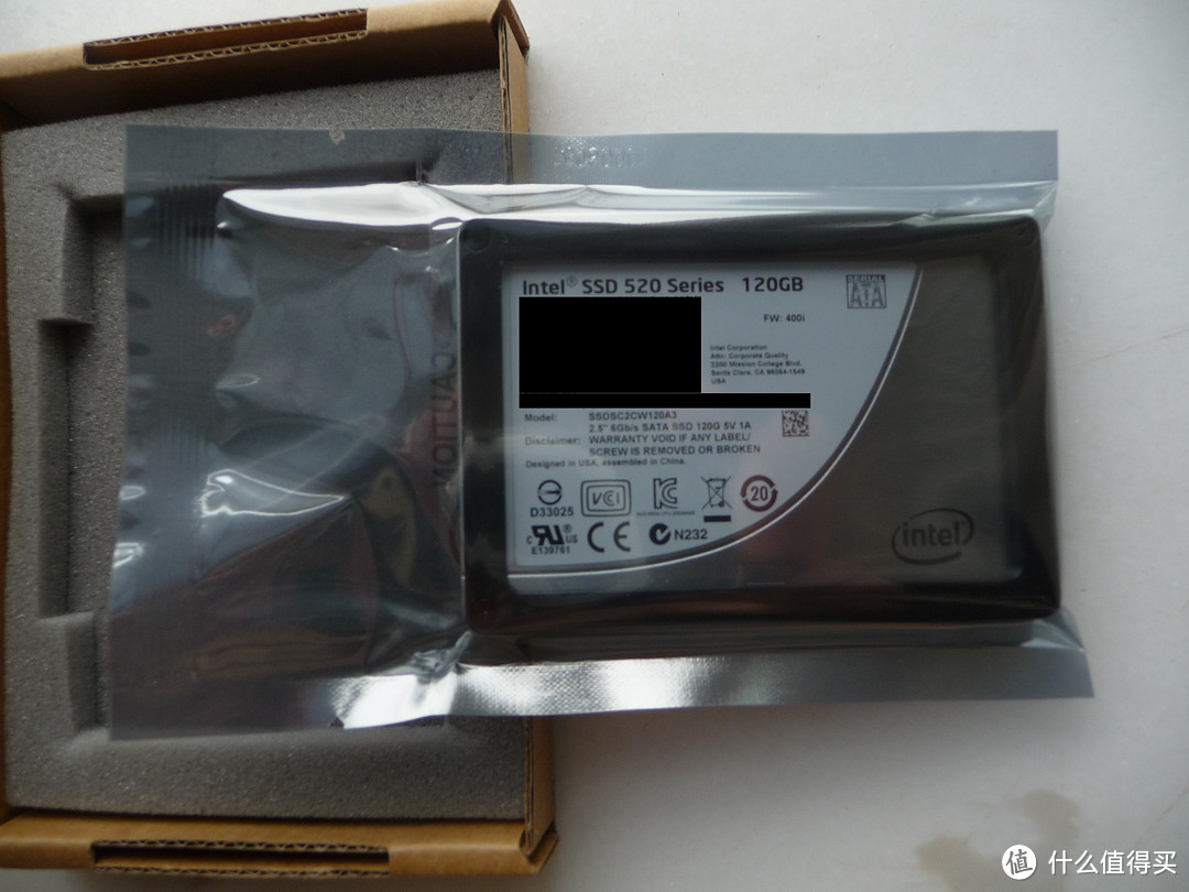 不是599，也不是499，只要399：Intel复产520系列120G SSD 固态硬盘 包邮到家