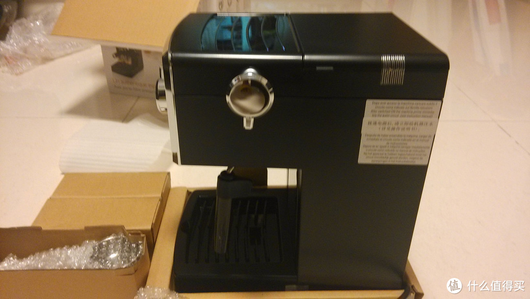 Philips 飞利浦 HD8323 Saeco 意式手动浓缩咖啡机（全黑色）