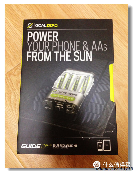 另类产品：Goal Zero 41022 Guide 10 Plus Solar Recharging Kit 太阳能充电器