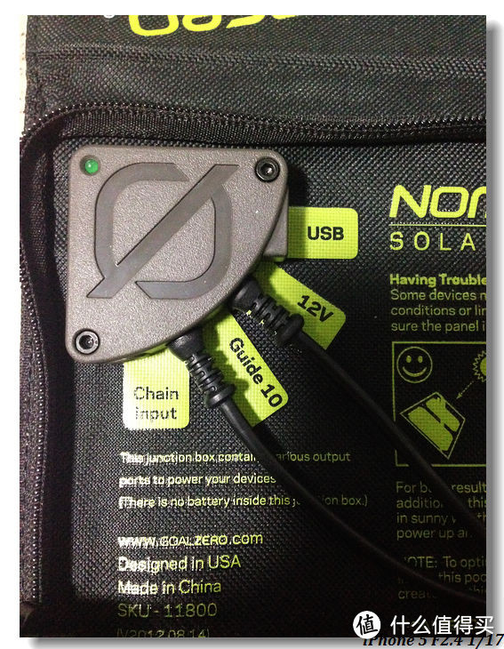 另类产品：Goal Zero 41022 Guide 10 Plus Solar Recharging Kit 太阳能充电器