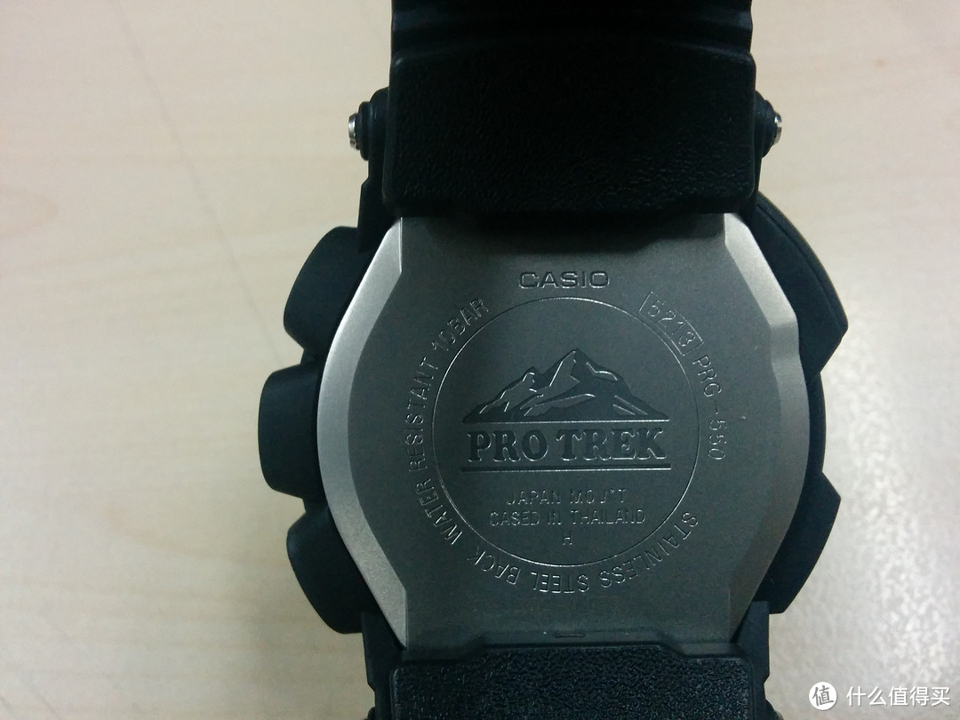 CASIO 卡西欧 Pro Trek系列PRG 550-1A1CR 男款太阳能登山腕表 完美入手记