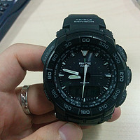 CASIO 卡西欧 Pro Trek系列PRG 550-1A1CR 男款太阳能登山腕表 完美入手记