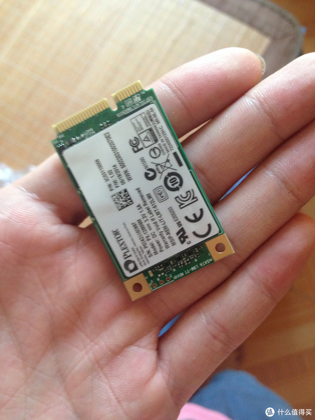 比较少晒单的MSATA接口SSD：PLEXTOR 浦科特 M6M128G SSD固态硬盘