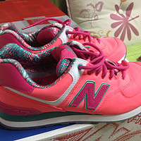 求鉴定！优购入手新百伦New Balance 新百伦 WL574L 女款休闲运动鞋、GM500 男款复古休闲鞋