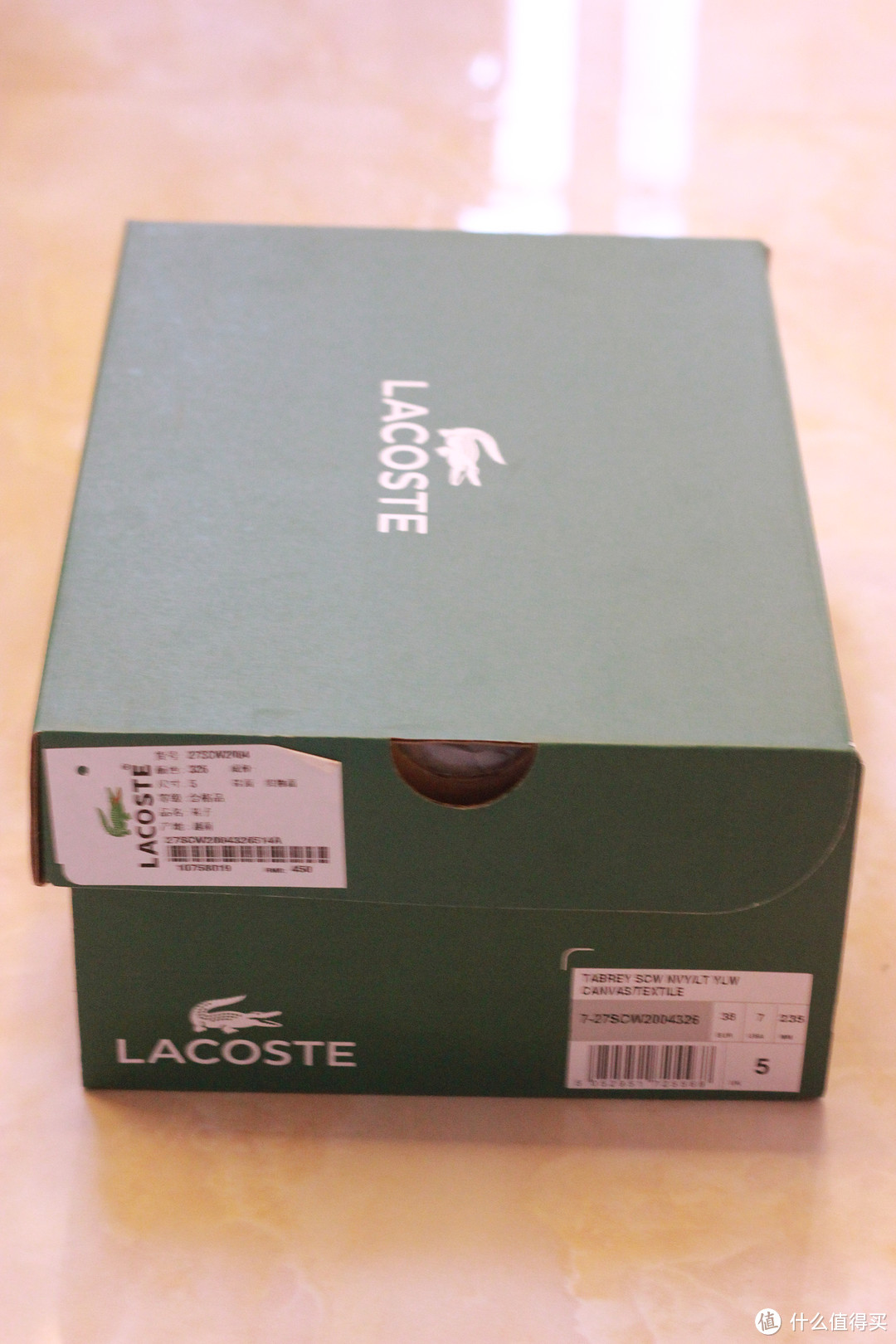 捡了颗小白菜：LACOSTE 法国鳄鱼 TABREY 女子休闲鞋