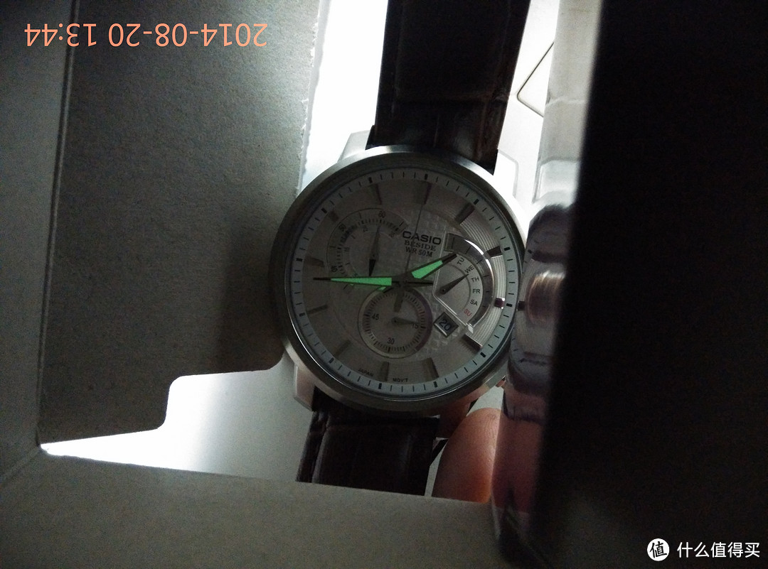 亚马逊十周年购入的：CASIO 卡西欧 BEM-506L-7AVDF 腕表