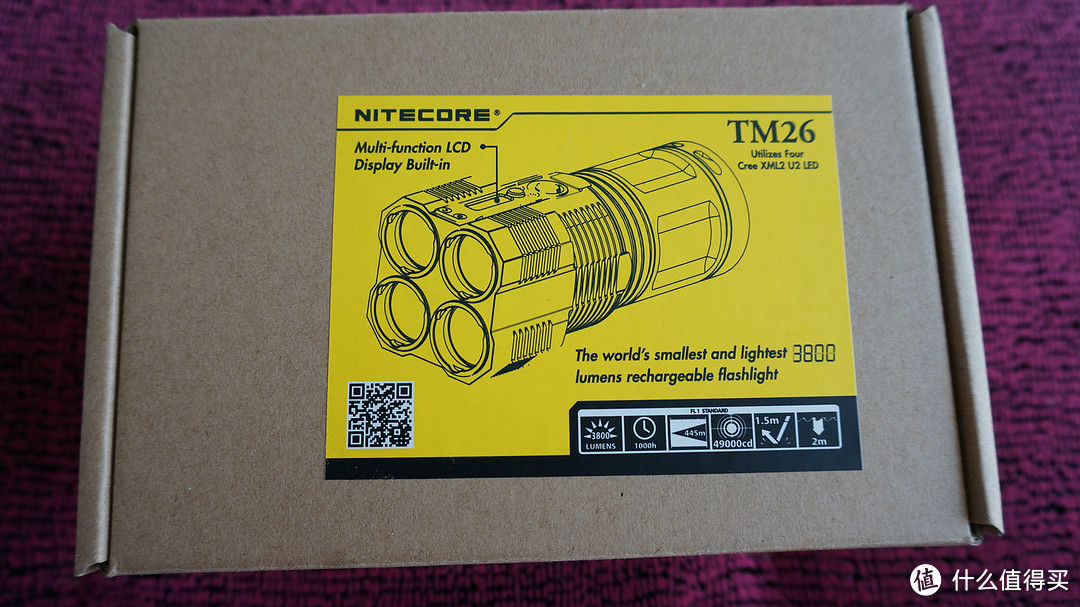 手电筒中的小怪兽：NITECORE 奈特科尔 TM-26 强光手电筒