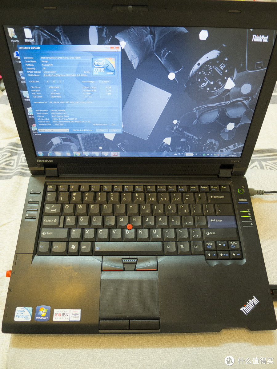 往不值1K的笔记本里再砸1K：ThinkPad SL 410K三大件升级前后性能对比兼谈笔记本升级的必要性