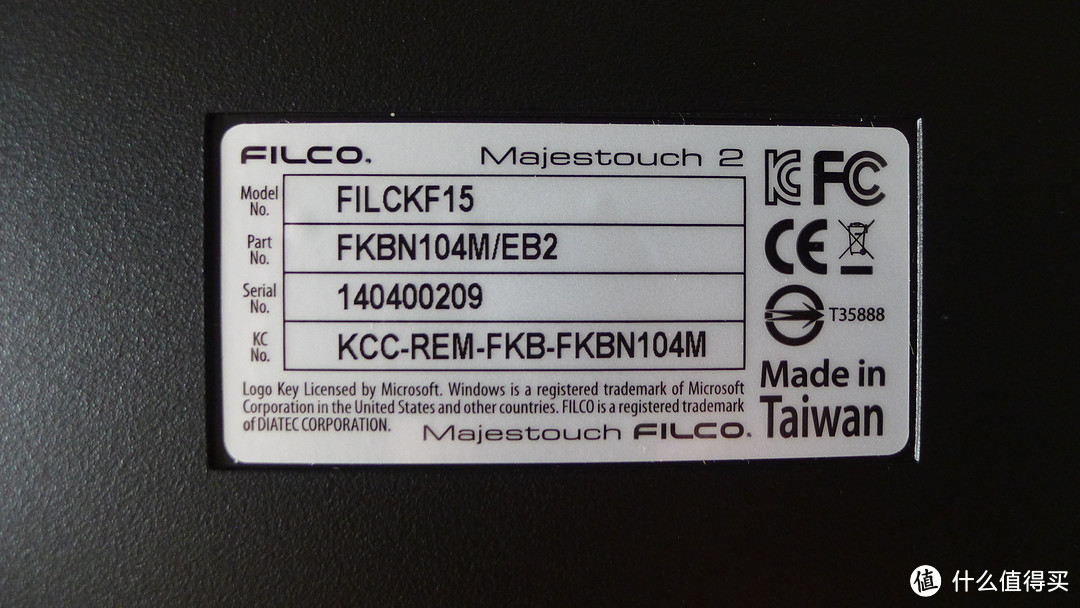 简约精致：FILCO 斐尔可 FKBN104M/EB2 Majestouch 2「Gking二代」黑色茶轴 机械键盘