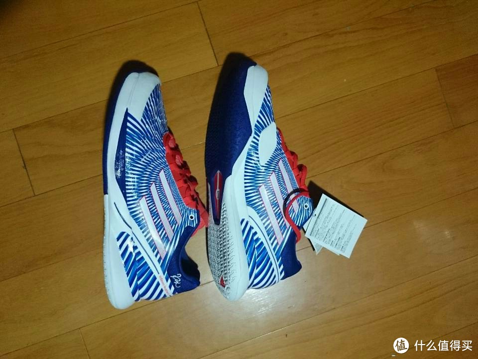 日亚海淘亮瞎眼的 adidas 阿迪达斯 网球鞋