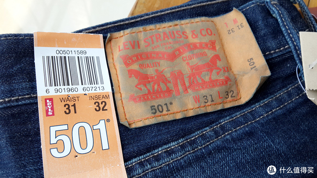 一时恍惚被剁手：319元中亚入手Levi's 李维斯 501系列 男式 标准中腰牛仔裤 W29 00501-1589