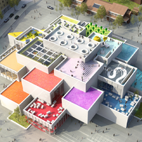 乐高迷的梦想之地：由“大积木”建造的 LEGO House 正式于丹麦动工