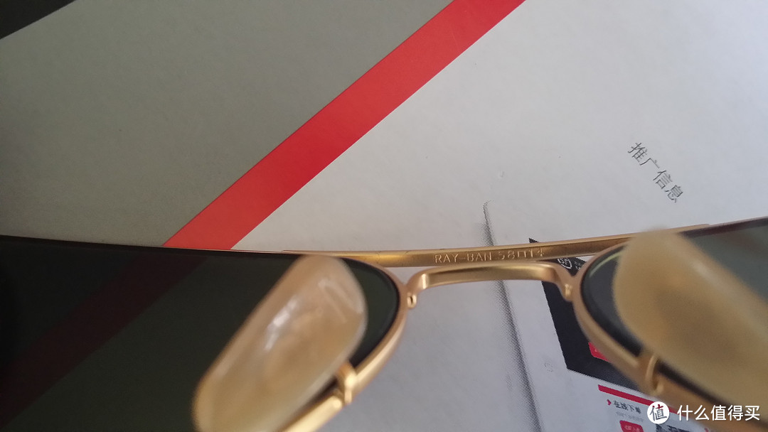 ebay海淘 Ray-Ban 雷朋 RB3025 Large Aviator Sunglasses Gold Frame 太阳镜