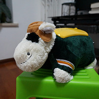 Fabrique Innovations NFL Green Bay Packers Dream Lite Pillow Pet 毛绒玩具小夜灯