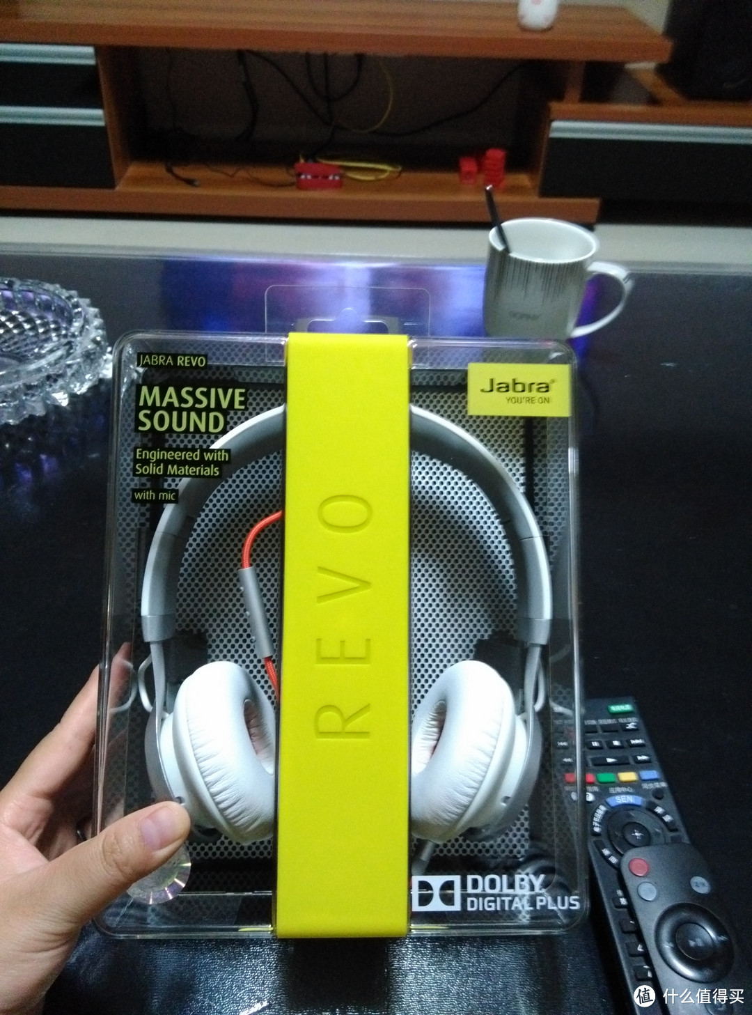 Jabra 捷波朗 REVO 混音器 线控头戴式立体声音乐耳机