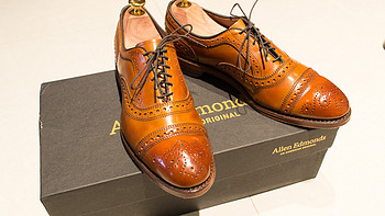 Allen Edmonds Strand Cap-Toe Oxford 男款系带雕花男鞋