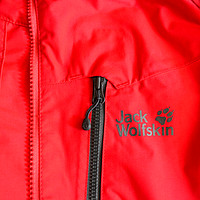 Jack Wolfskin 狼爪 Jasper raincoat Gentlemen red 男款户外冲锋衣