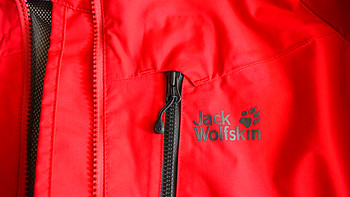Jack Wolfskin 狼爪 Jasper raincoat Gentlemen red 男款户外冲锋衣