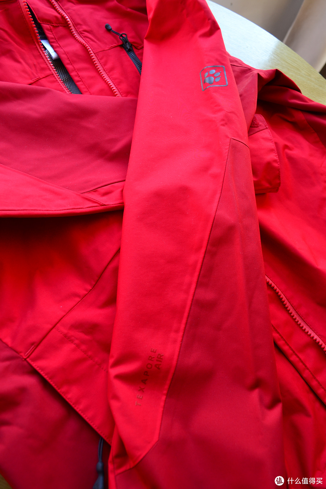 Jack Wolfskin 狼爪 Jasper raincoat Gentlemen red 男款户外冲锋衣