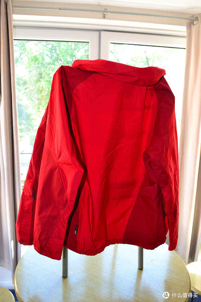 Jack Wolfskin 狼爪 Jasper raincoat Gentlemen red 男款户外冲锋衣