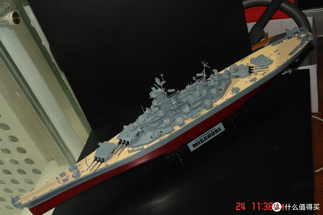三角号手 美国密苏里号战列舰1：350 模型