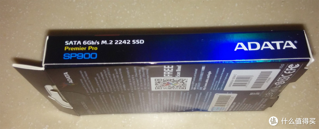 ADATA 威刚 SP900 M.2 2242 SSD固态硬盘