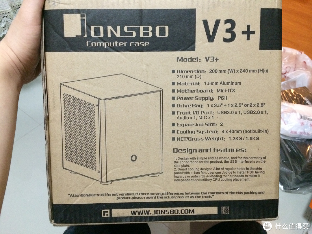 James Donkey 贱驴 鼠标+JONSBO 乔思伯  ITX机箱（i3+750Ti）搭配晒单