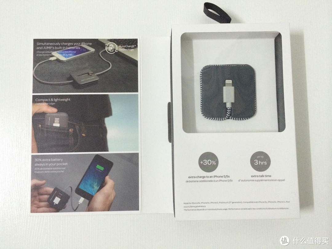 水果的超萌小伙伴儿：Native Union Jump Cable iPhone 移动电源+充电数据线