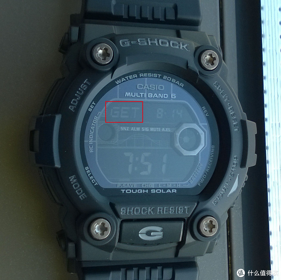 胖纸同学的黑胖纸：CASIO 卡西欧 G-SHOCK GW-7900B-1JF 男款腕表