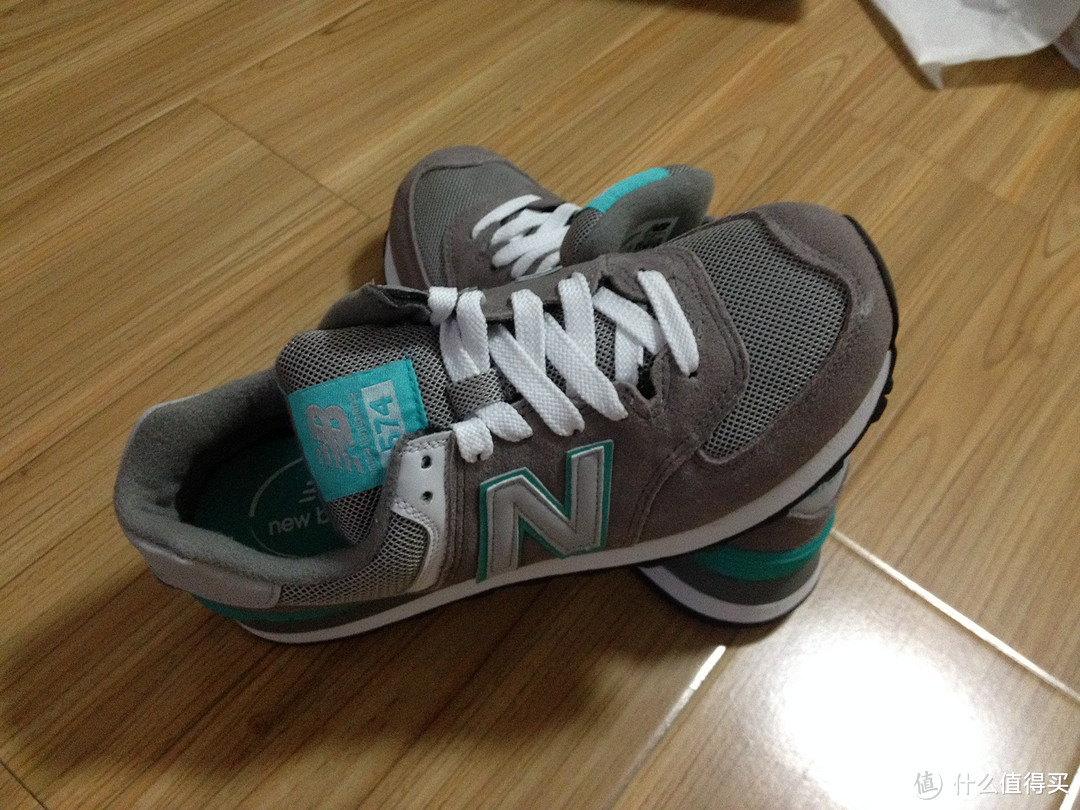 萌妹纸的New Balance 新百伦 574 经典女款复古休闲鞋