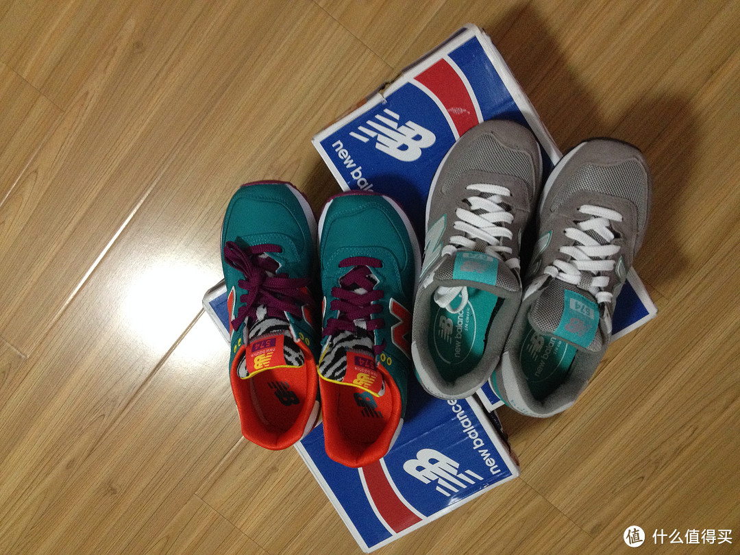 萌妹纸的New Balance 新百伦 574 经典女款复古休闲鞋