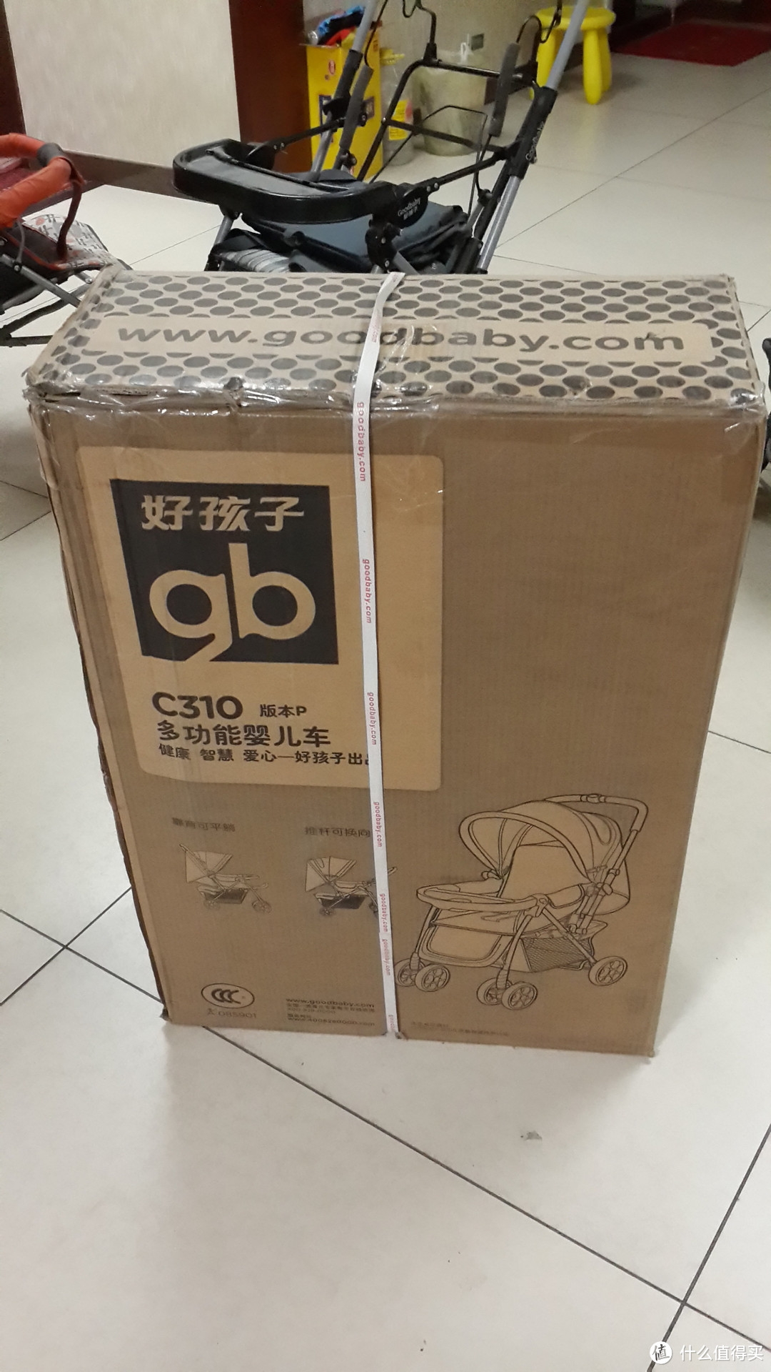 低端秀：goodbaby 好孩子 双向可平躺婴儿四轮推车 C310-P