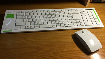 纯外观党晒物：SONY 索尼 VGP-WKB7，VGP-WMS2键盘鼠标套装