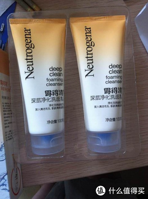 Neutrogena 露得清 深层净化洗面乳100g*2 众测报告