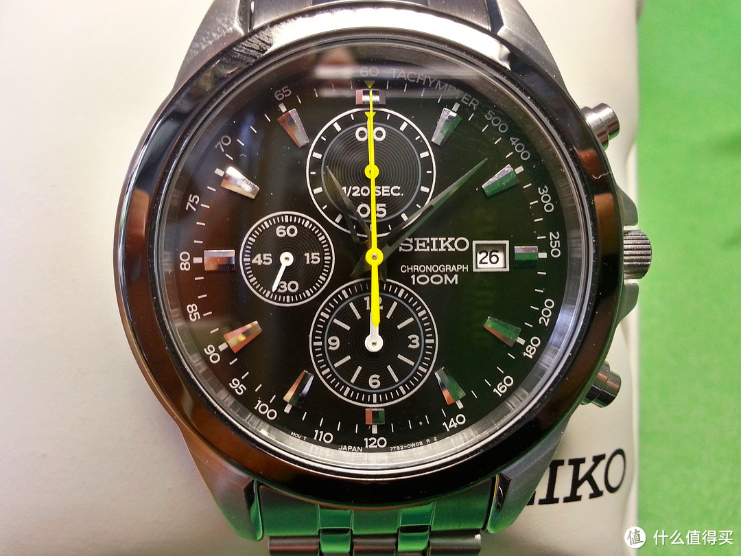 SEIKO 精工 Chronograph SNDF09 男款时装腕表